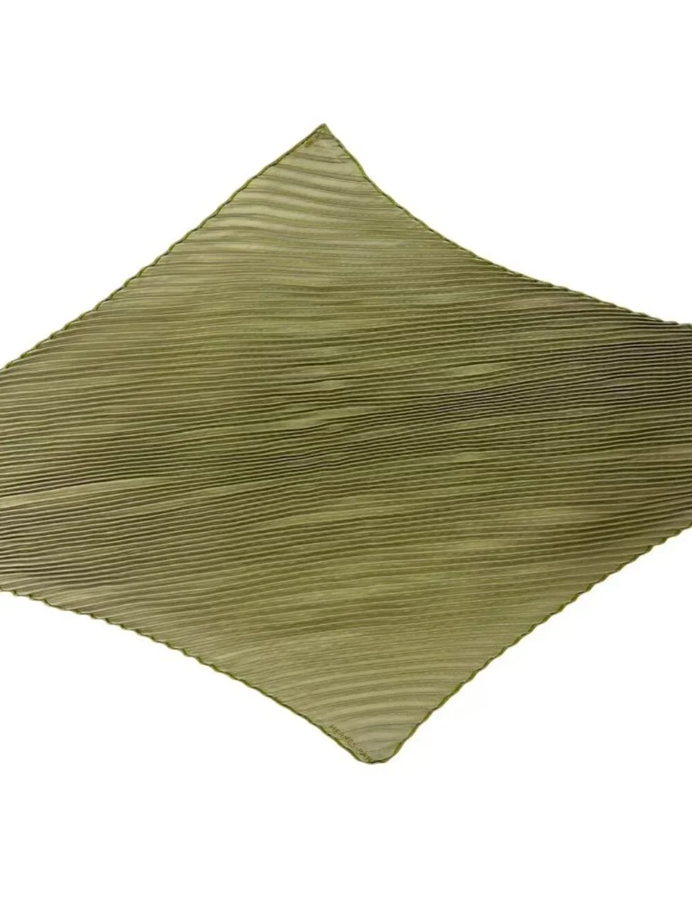 Hermes scarf pleated